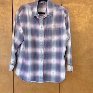 Nuovo County Seat Button Up Western Shirt Large